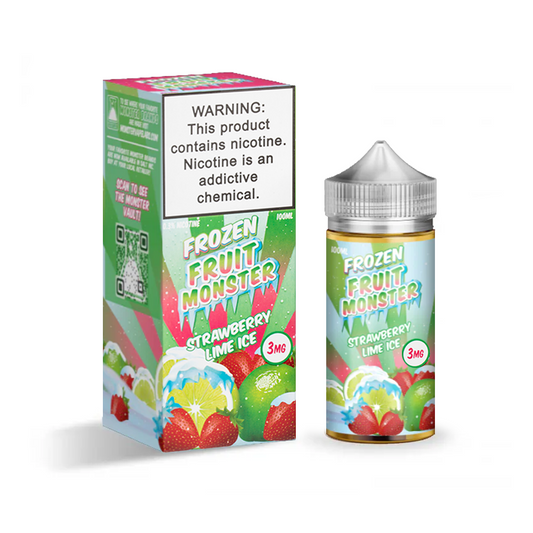 FROZEN FRUIT MONSTER 100ML JUICE 3MG  - STRAW LIME ICE