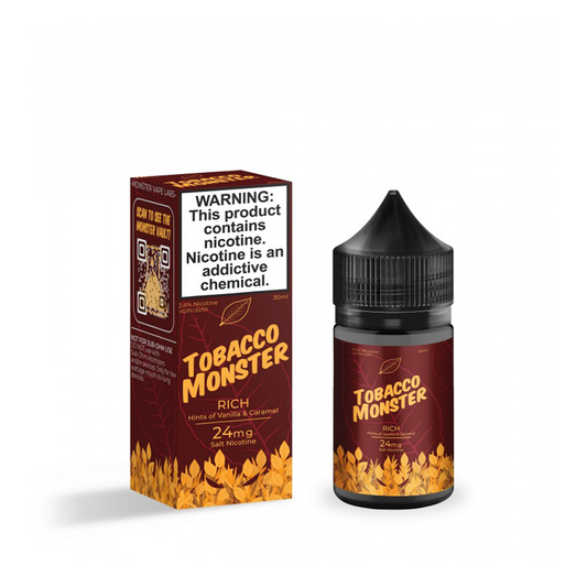 TOBACCO MONSTER 30ML JUICE 24MG  - RICH