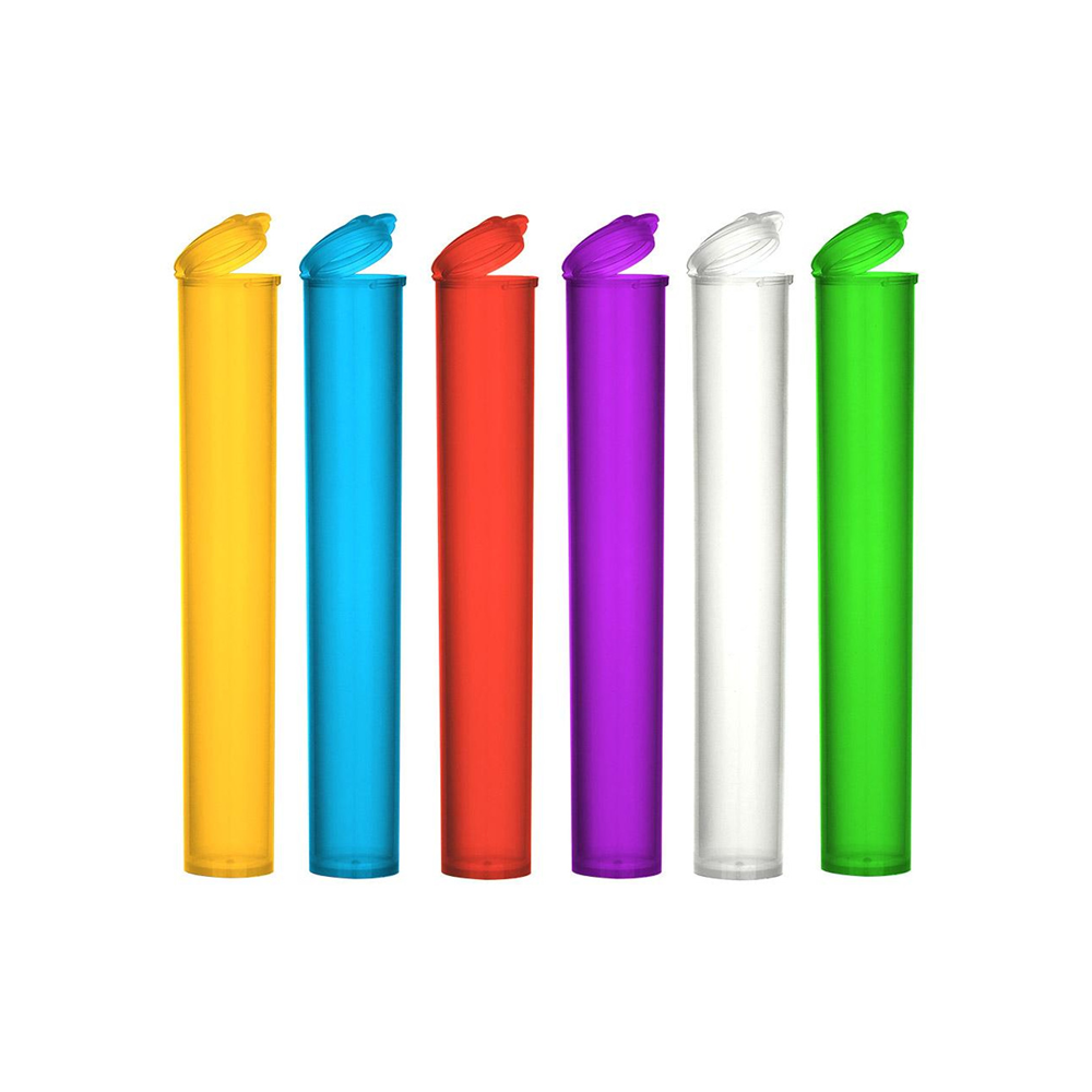 PRE ROLL PLASTIC 116MM TUBE - ASSORTED COLOR