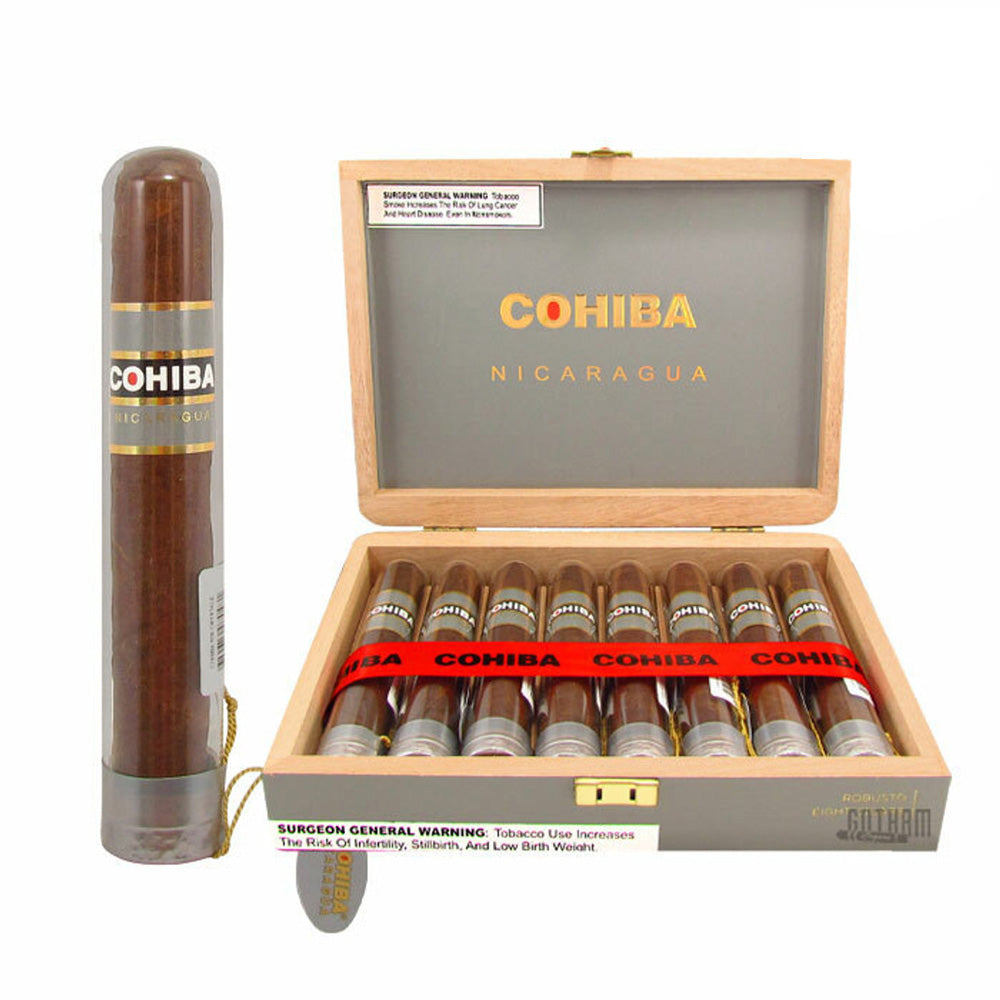 COHIBA NICARAGUA 5X52 CRYSTAL CIGARS
