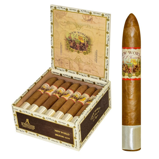 AJ NEW WORLD BELICOSO 6X54 CIGARS