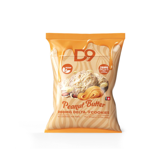 D8 HI  D9 200MG 10CT COOKIES - PEANUT BUTTER
