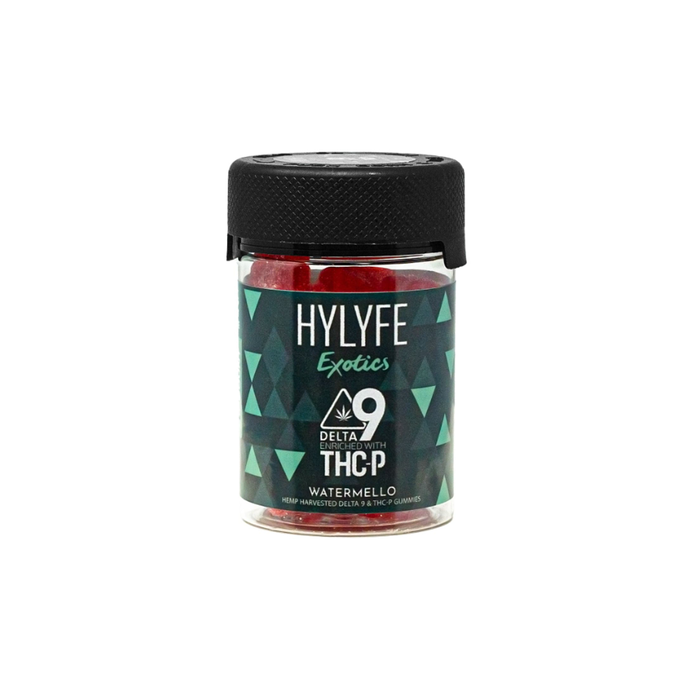 HYLYFE EXOTIC D9 THCP 100MG GUMMIES - WATERMELLO