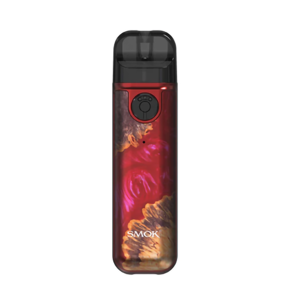 SMOK NOVO 4 MINI KIT - RED STABILIZING WOOD