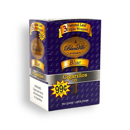 BLUNTVILLE 5PK CIGAR - BLUE