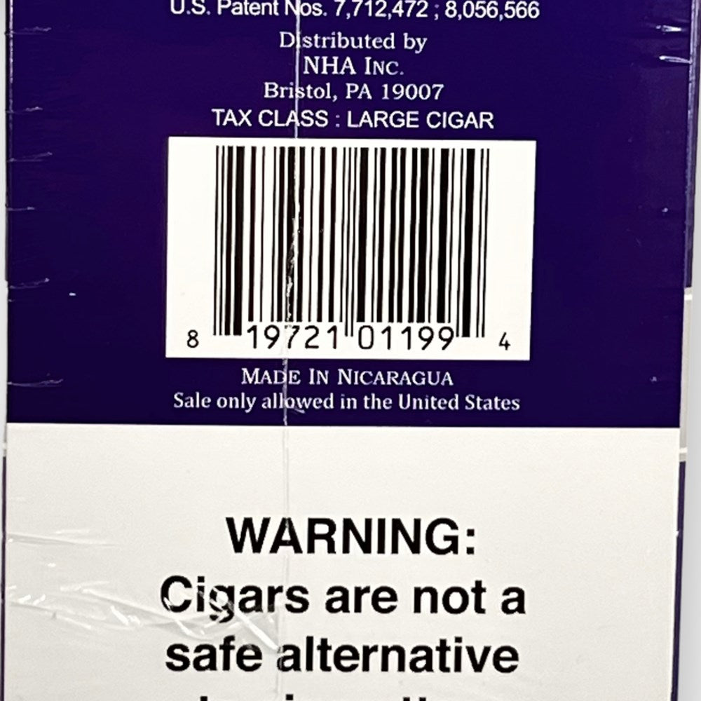 BLUNTVILLE 5PK CIGAR - BLUE
