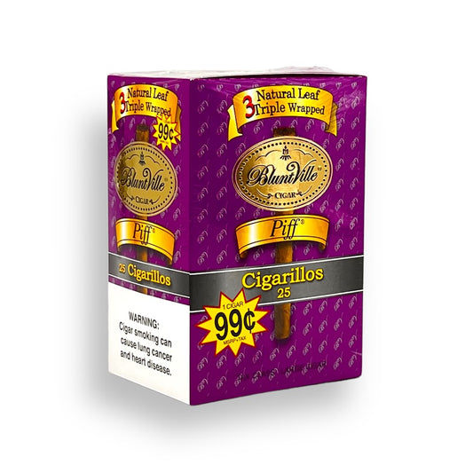 BLUNTVILLE 5PK CIGAR - PIFF