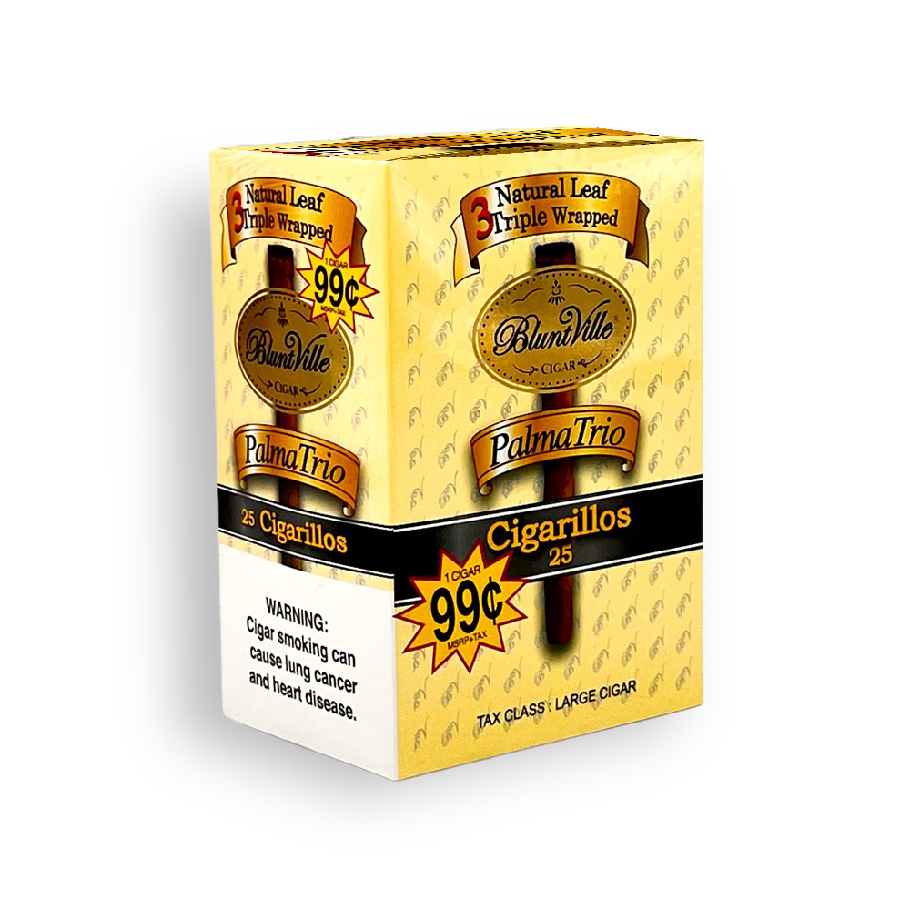 BLUNTVILLE 5PK CIGAR - PALMA TRIO