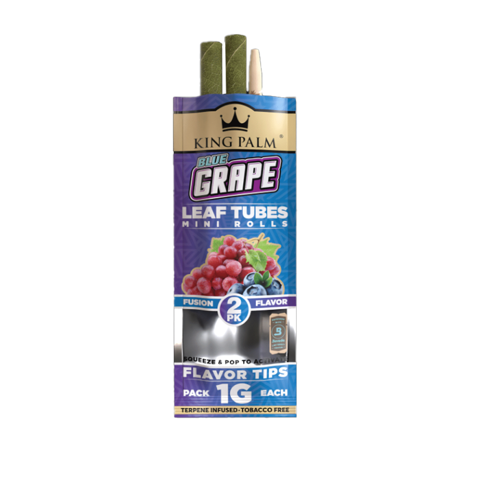KING PALM 2 MINIS 1G ROLLS - BLUE GRAPE