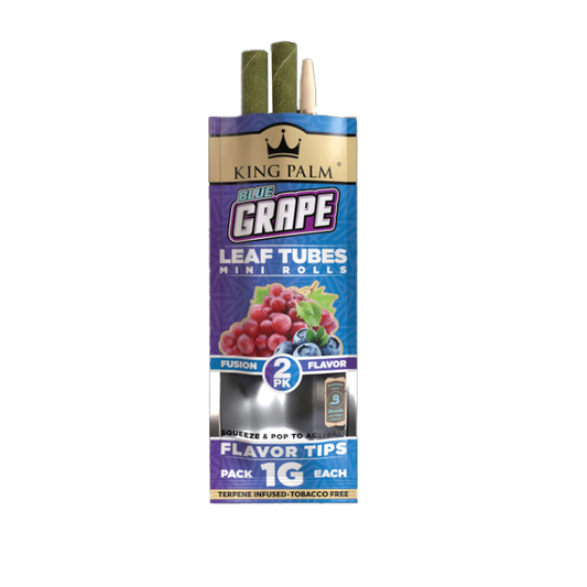 KING PALM 2 MINIS 1G ROLLS - BLUE GRAPE