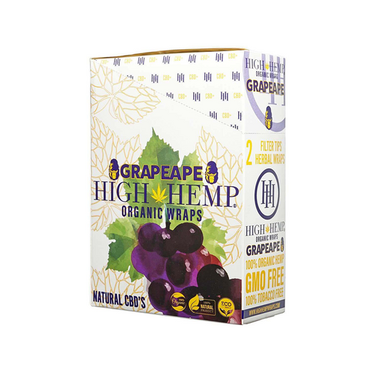 HIGH HEMP ORGANIC WRAPS - GRAPEAPE
