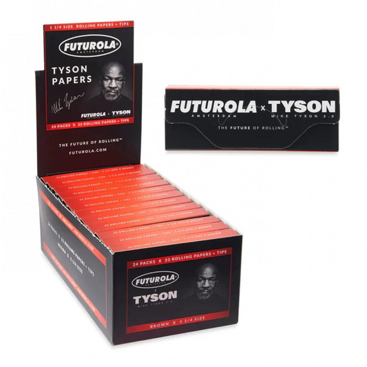 FUTUROLA TYSON KS SLIM X BROWN PAPERS W/ FILTERS