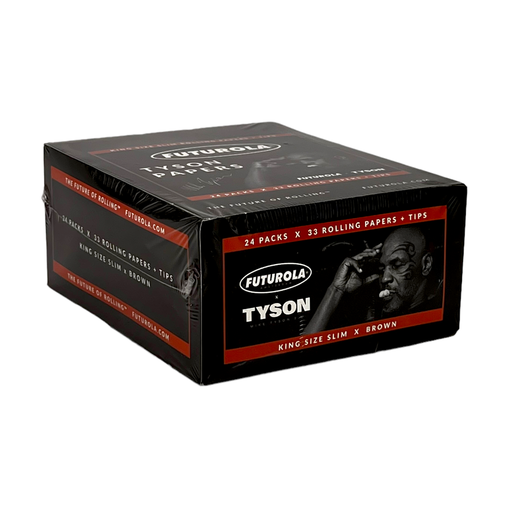 FUTUROLA TYSON KS SLIM X BROWN PAPERS W/ FILTERS