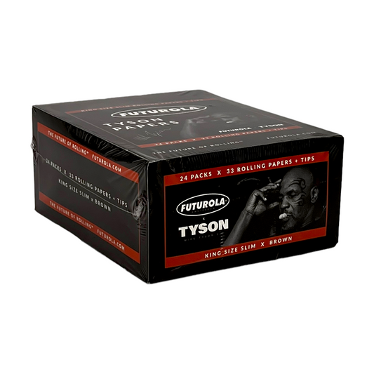 FUTUROLA TYSON KS SLIM X BROWN PAPERS W/ FILTERS