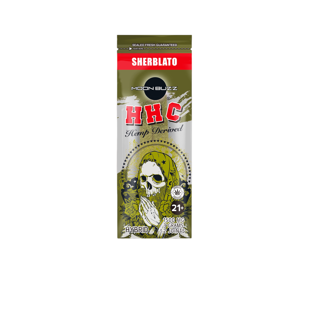 MOON BUZZ HHC 1500MG PRE ROLL - SHERBLATO