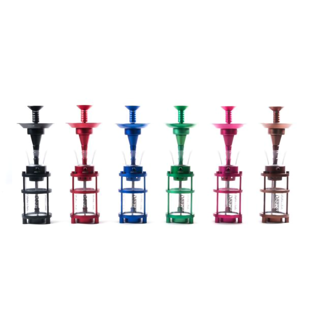 DEEZER GENERAL W/ ICE HOOKAH W/ CASE - ASSORTED COLORS