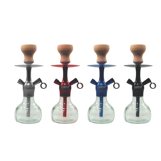 DEEZER TRAVEL BABY HOOKAH - ASSORTED COLORS