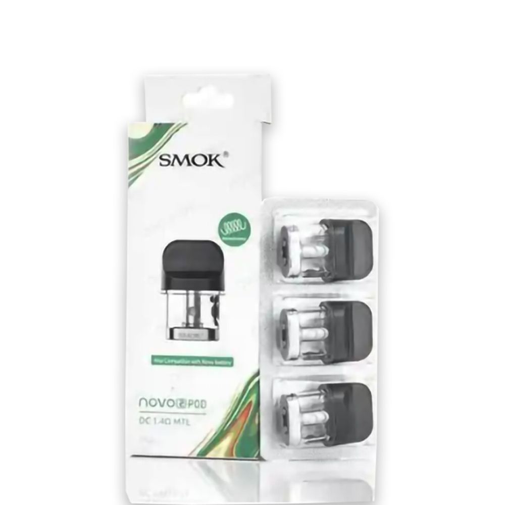SMOK NOVO 2  QUARTZ REPLCEMENT POD CARTRIDGE 1.4OHM