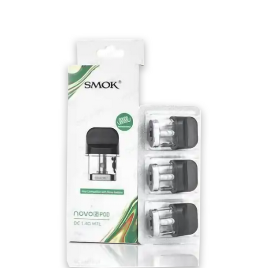 SMOK NOVO 2  QUARTZ REPLCEMENT POD CARTRIDGE 1.4OHM