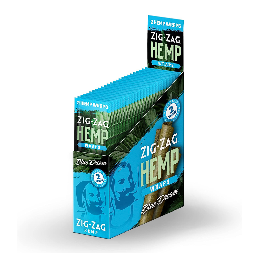 ZIG ZAG CIGAR HEMP 2CT WRAPS - BLUE DREAM