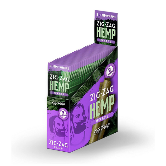 ZIG ZAG CIGAR HEMP 2CT WRAPS - OG PURPLE