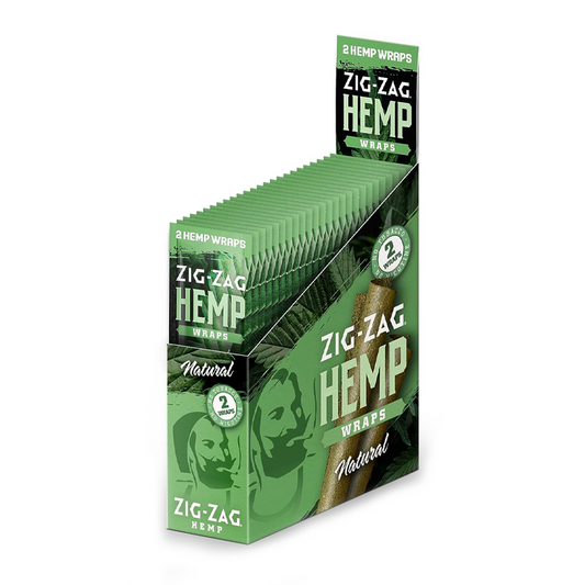 ZIG ZAG CIGAR HEMP 2CT WRAPS - NATURAL