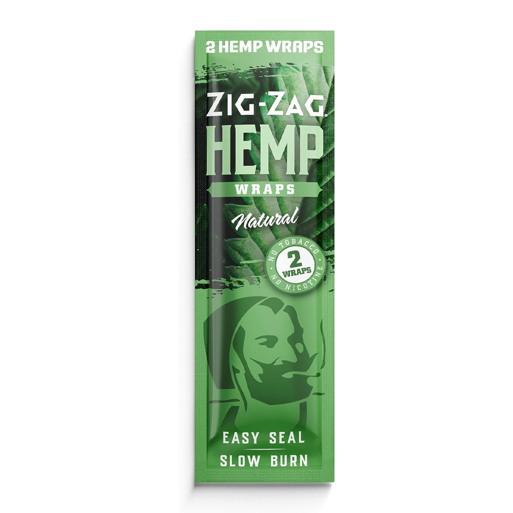 ZIG ZAG CIGAR HEMP 2CT WRAPS - NATURAL