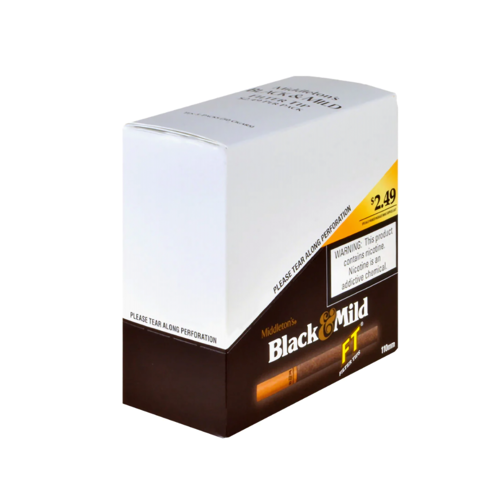 BLACK &amp; MILD 10-5PK REGULAR $2.49 FILTER TIP