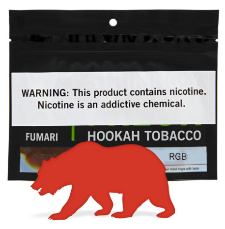 FUMARI 100G - RED GUMMI BEAR