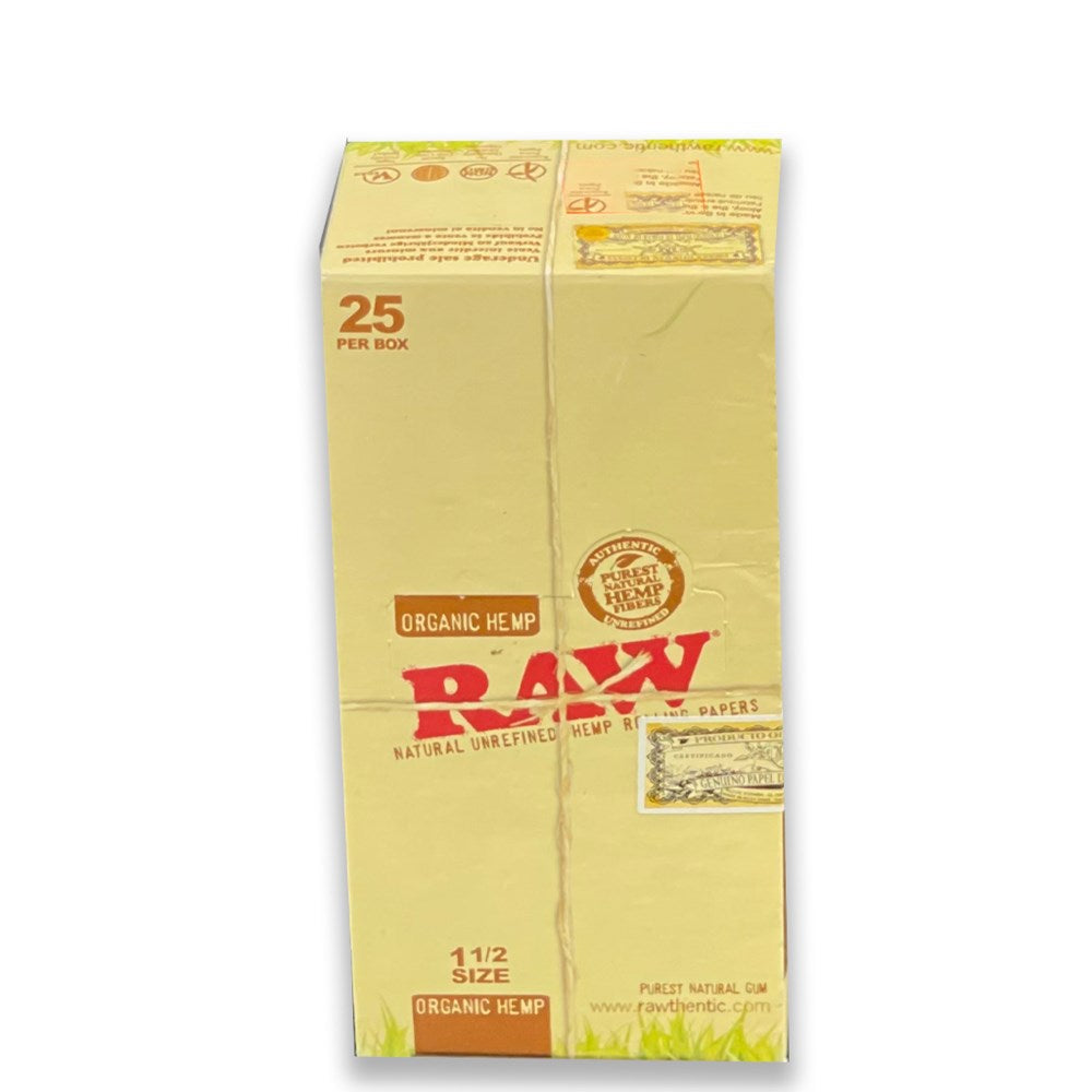 RAW ORGANIC HEMP 1 1/2