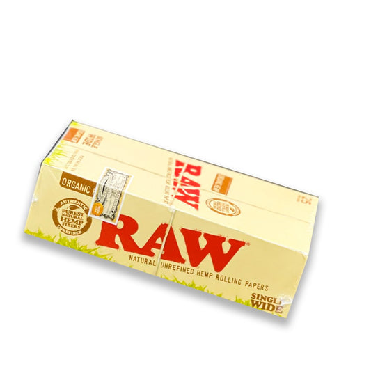 RAW ORGANIC HEMP SINGLE WIDE