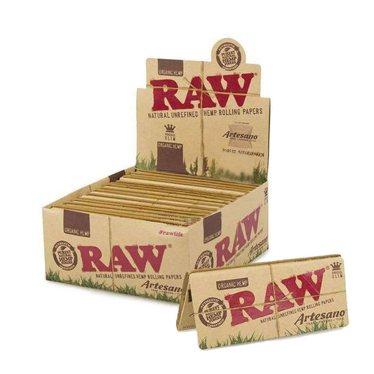 RAW ORGANIC HEMP ARTESANO KS SLIM
